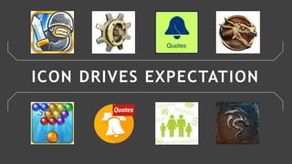 ICON DRIVES EXPECTATION
 