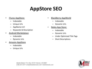 Apps Ranking in Google:<br />