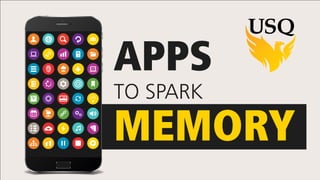 APPS
TO SPARK
MEMORY
 