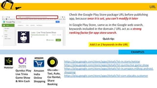 Mobile app Marketing : Appstore optimization - ASO Basics