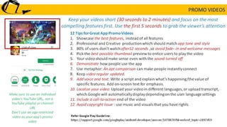 Mobile app Marketing : Appstore optimization - ASO Basics