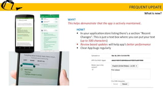 Mobile app Marketing : Appstore optimization - ASO Basics