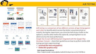 Mobile app Marketing : Appstore optimization - ASO Basics