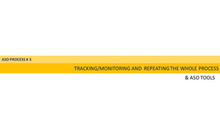 Mobile app Marketing : Appstore optimization - ASO Basics