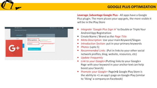 Mobile app Marketing : Appstore optimization - ASO Basics