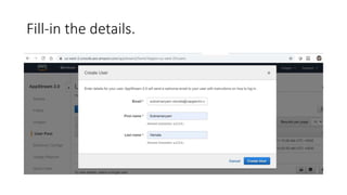Fill-in the details.
 