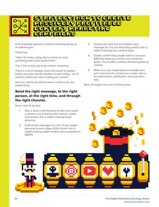 Clickminded digital marketing strategy | PDF