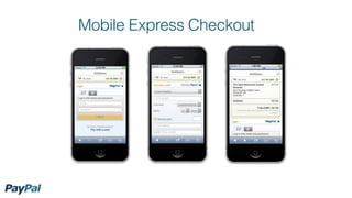 Mobile Express Checkout
 