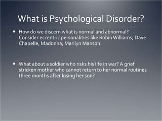 AP Psych disorders.ppt