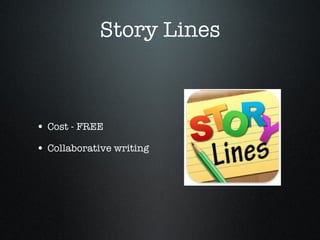 Story Lines Cost - FREE Collaborative writing 