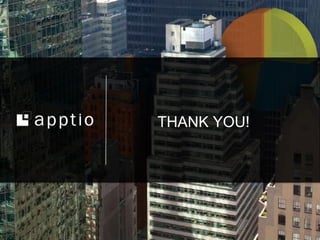 THANK YOU!




20   © 2012 Apptio, Inc. All Rights Reserved.
 