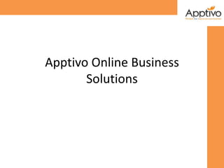 Apptivo Online Business Solutions 