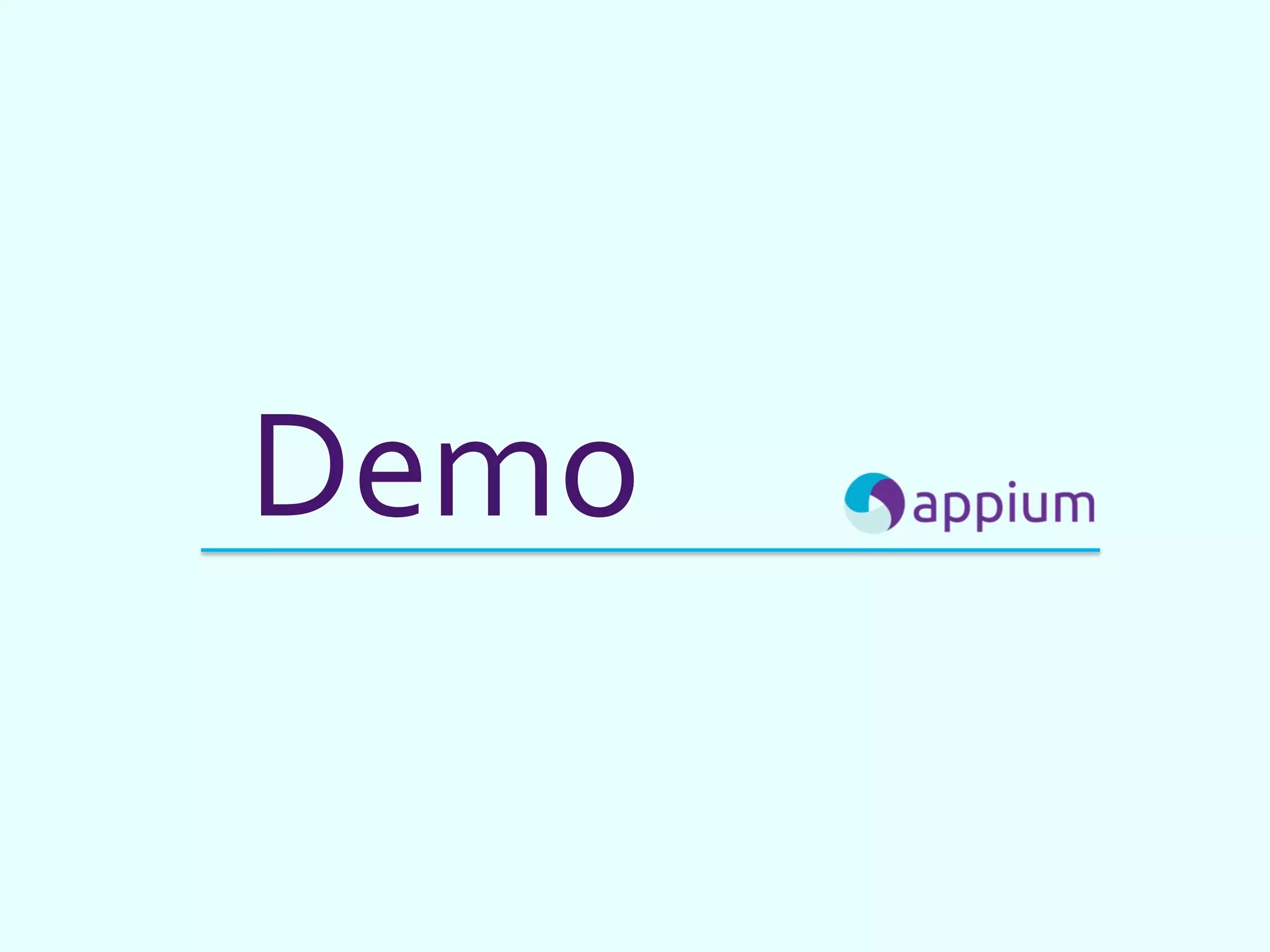 Demo
 