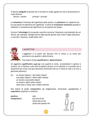 Appunti di grammatica italiana