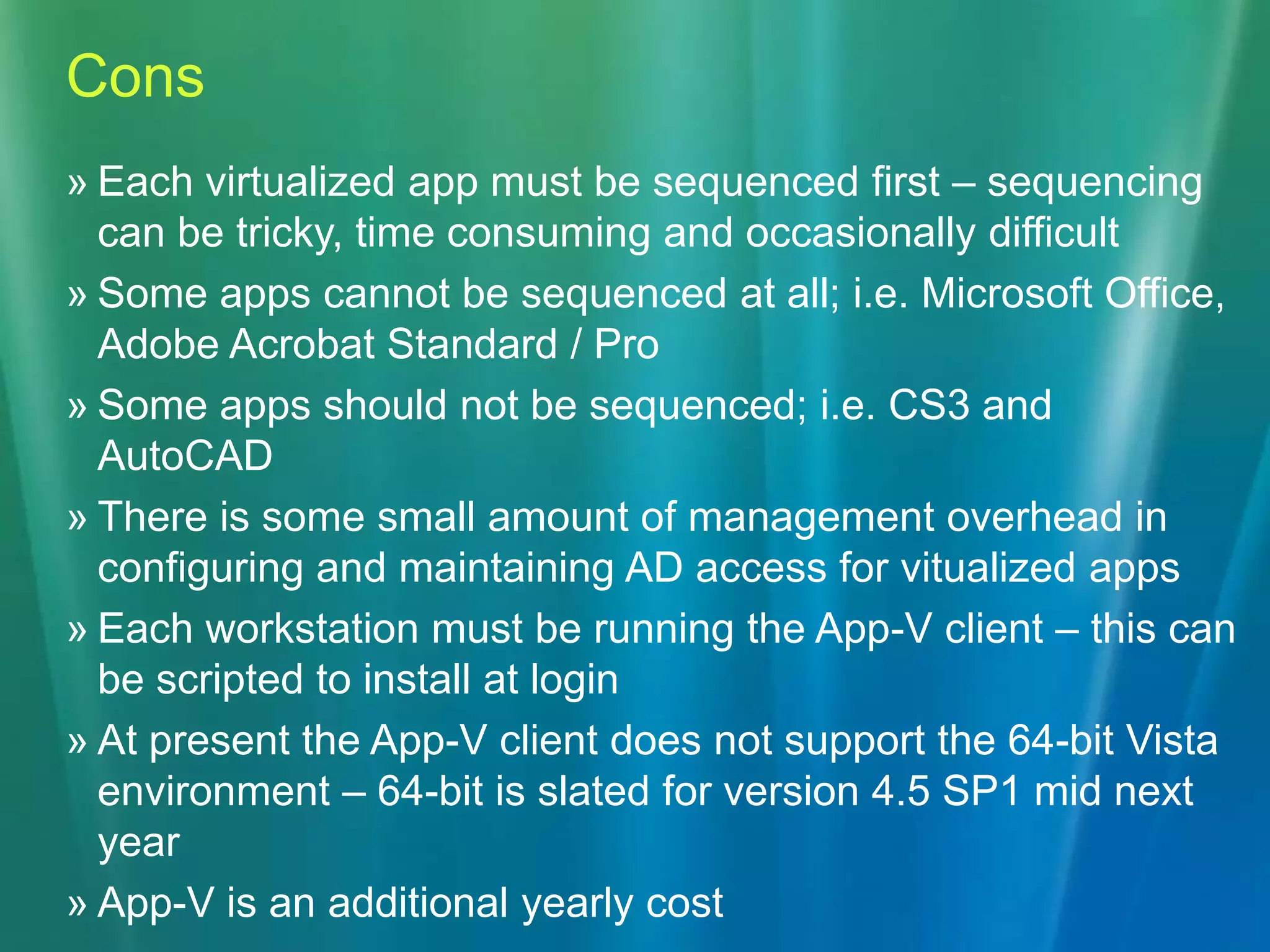 App code is cached for repeat use