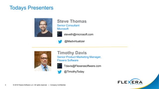 Microsoft App-V 5.1 and Flexera AdminStudio Webinar | PPTX