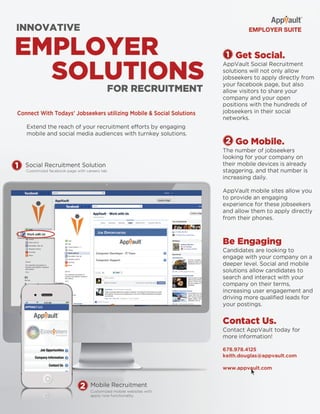 AppVault Employer Mobile & Social Recruitment Solutions