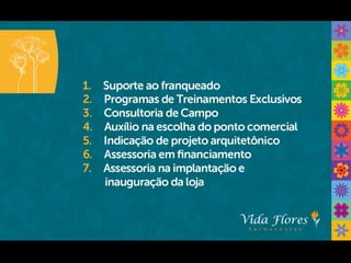 Vida Flores Permanentes - Franquias