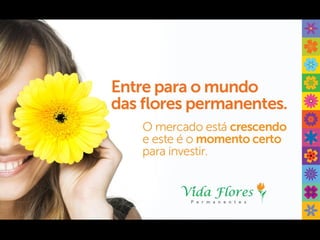 Vida Flores Permanentes - Franquias