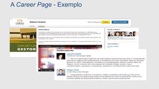 A Career Page - Exemplo 
 
