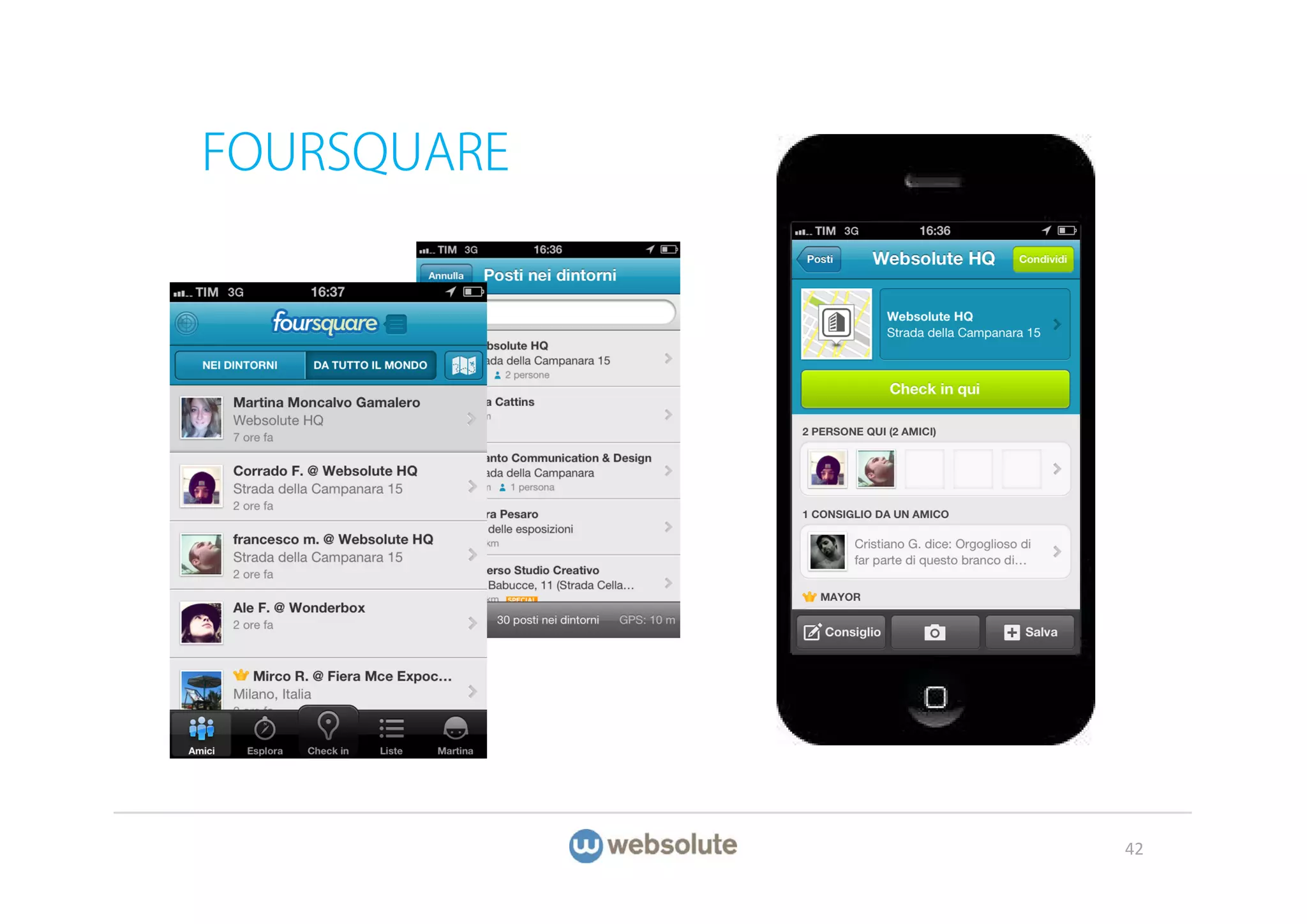 FOURSQUARE




             42
 