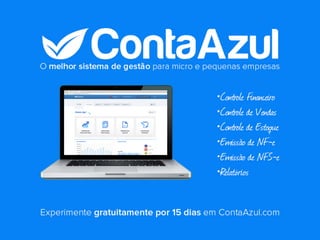 Gerenciando sua empresa com o ContaAzul