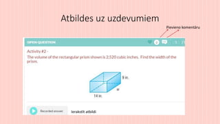 Atbildes uz uzdevumiem
Pievieno komentāru
Ierakstīt atbildi
 