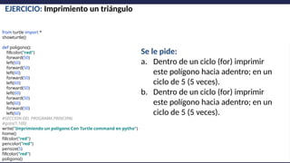 Comprehensive Introduction to Python Turtle Graphics and Programming ...