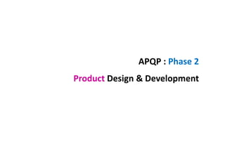 APQP. 2nd Edition | PDF