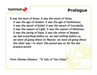 Prologue
It was the best of times, it was the worst of times,
   it was the age of wisdom, it was the age of foolishness,
   it was the epoch of belief, it was the epoch of incredulity,
   it was the season of Light, it was the season of Darkness,
   it was the spring of hope, it was the winter of despair,
   we had everything before us, we had nothing before us,
   we were all going direct to Heaven, we were all going direct
   the other way--in short, the period was so far like the
   present period



From Charles Dickens’ “A Tale of Two Cities”.
 