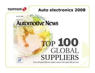 Auto electronics 2008
 