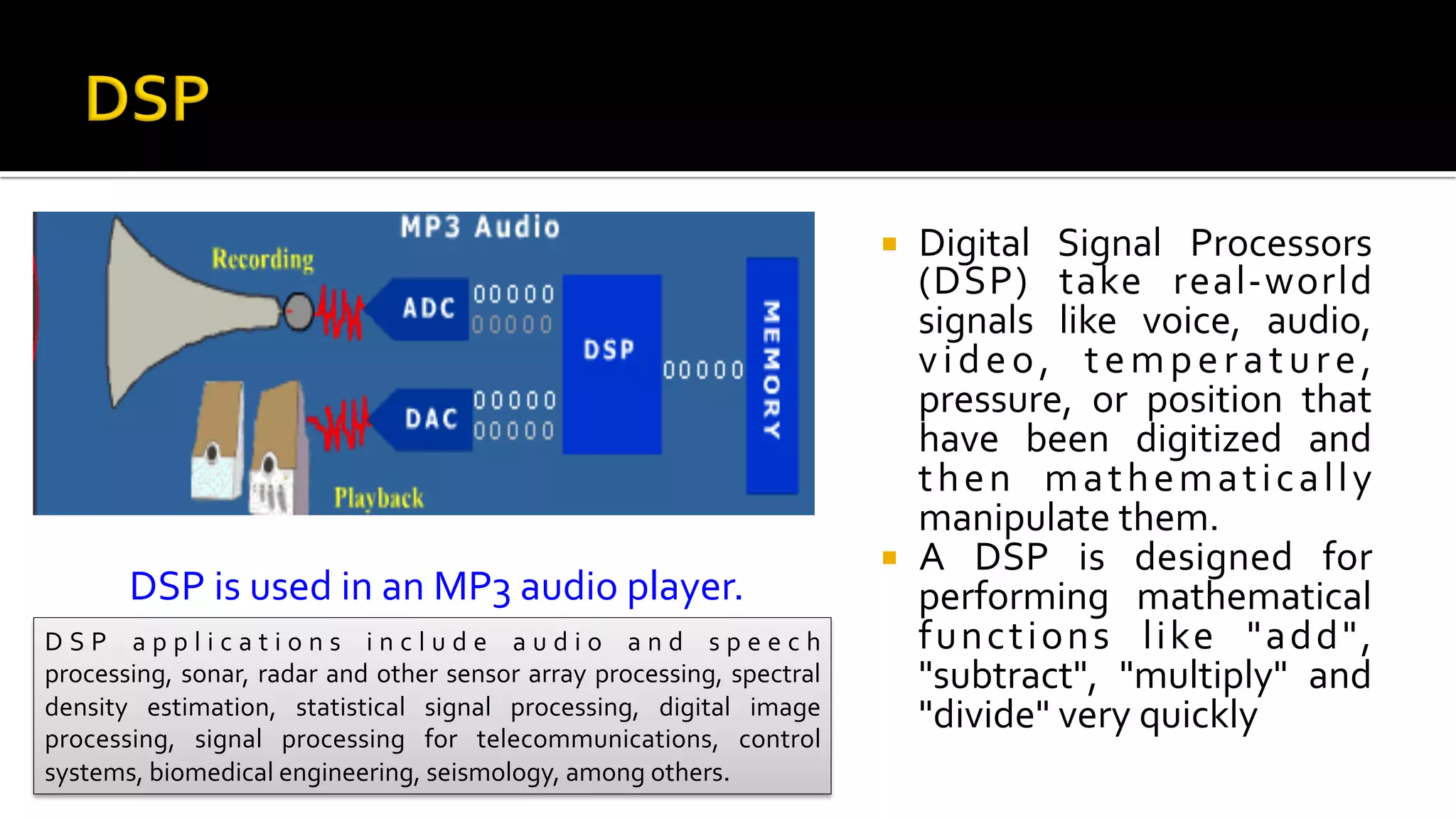 Introduction to DSP - Digital Signal Processing | PDF | Digital Audio ...