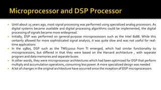 Introduction to DSP - Digital Signal Processing | PDF