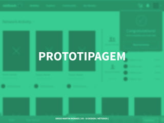 PROTOTIPAGEM
DIEGO MARTIM MORAES | UX - UI DESIGN / MÉTODOS |
 