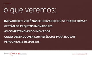 Formação de Inovadores 