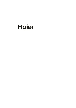Haier User Manual | Haier India's Tv |Haier Inspired Living