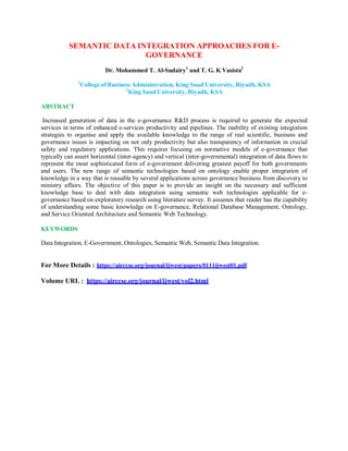 April 2026: Top 10 Read Articles in Web & Semantic Technology | PDF