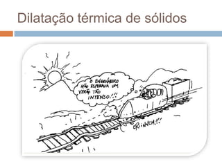 Dilatação térmica de sólidos
 