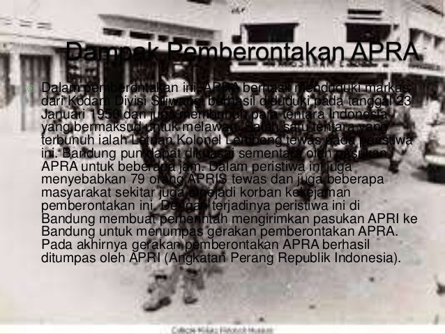 Apra ( angkatan perang ratu adil )_sman 1 kejayan kab Pasuruan