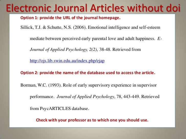 how do i cite the apa manual 6th edition