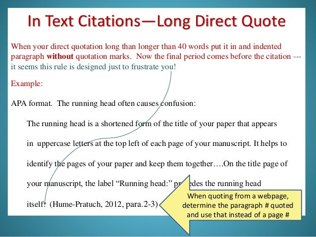 apa in text citation long title