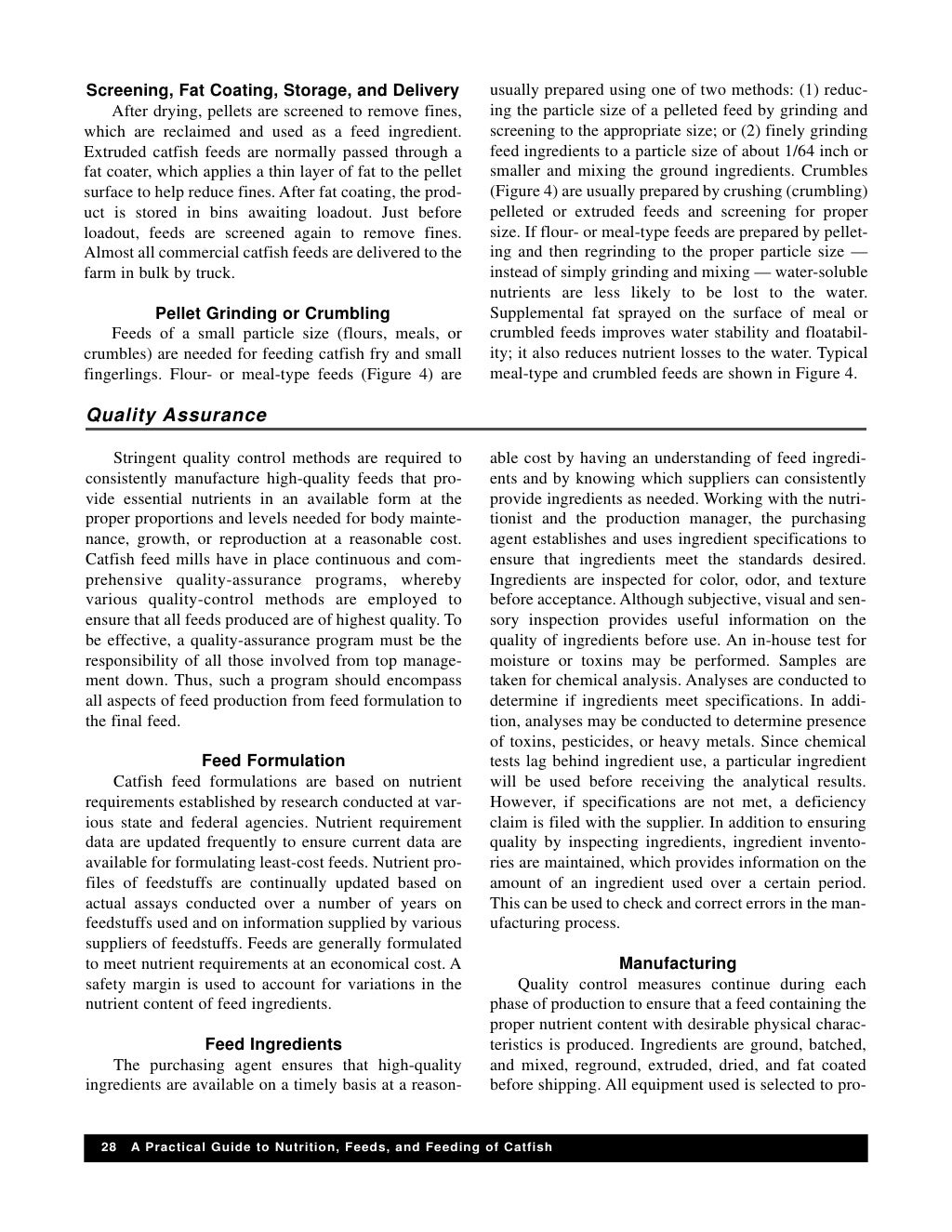 A practical guide to nutrition,feeds and feeding of catfish
