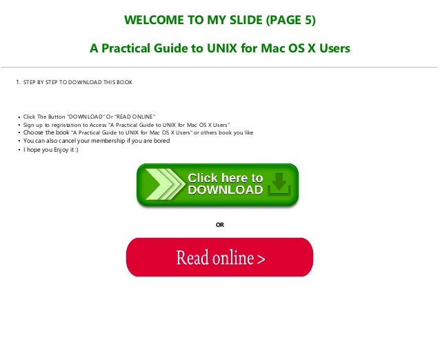 Unix For Mac Download