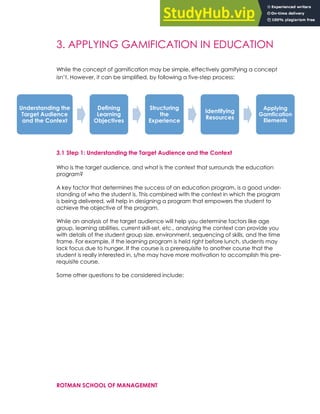 A Practitioner S Guide To Gamification Of Education | PDF