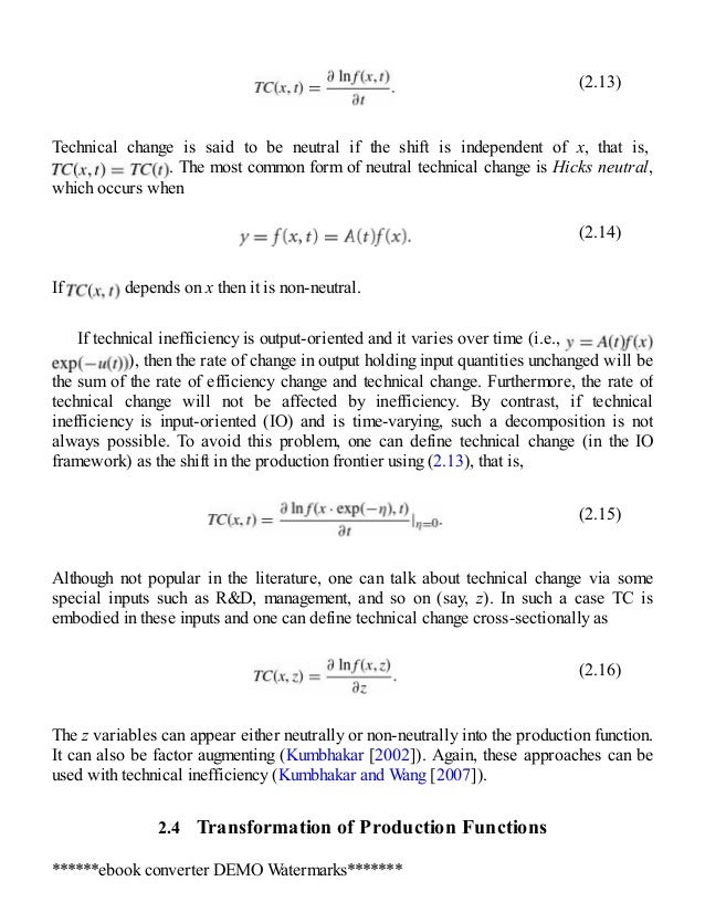 A Practitioners Guide To Stochastic Frontier Analysis Using Stata Kum
