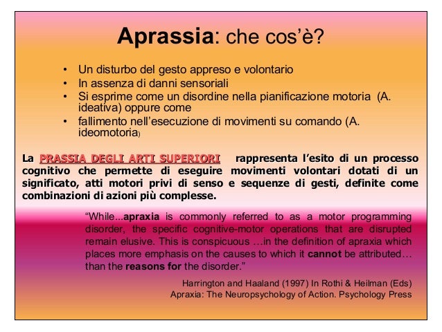 Aprassia disprassia