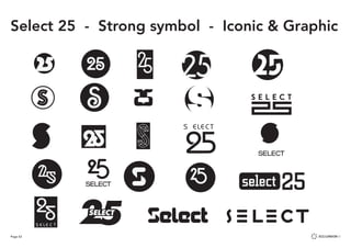 Page 62
Select 25 - Strong symbol - Iconic & Graphic
 