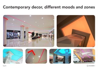 Page 98
Contemporary decor, different moods and zones
 