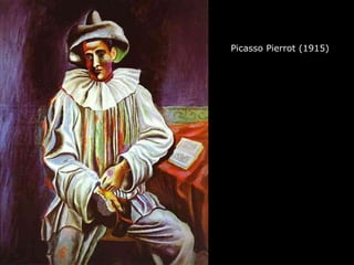 Apreciación artística Picasso Pierrot (1915) 