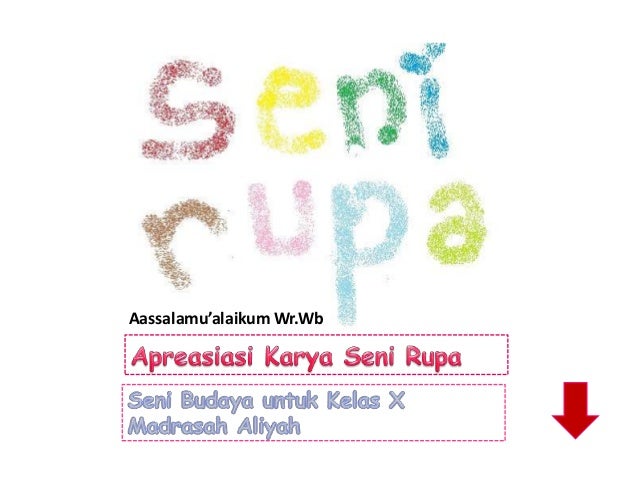 Apreasiasi Karya Seni Rupa